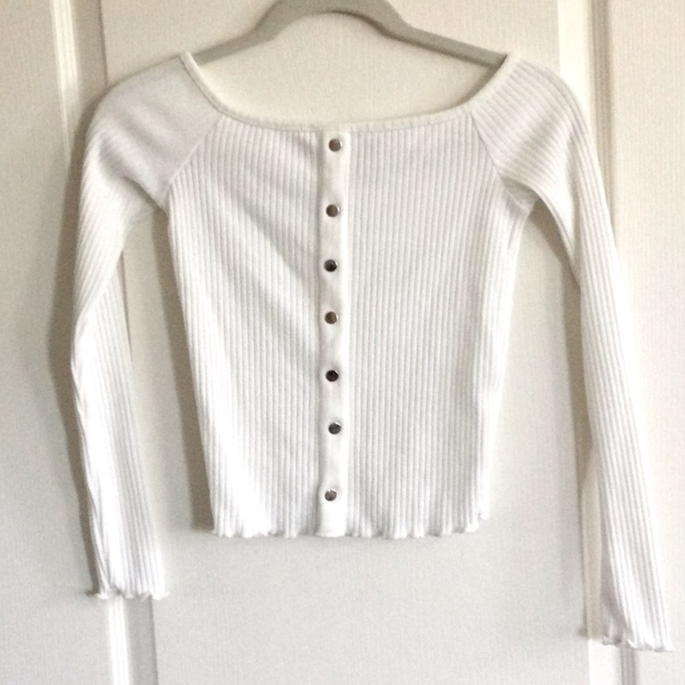 White Top Bershka